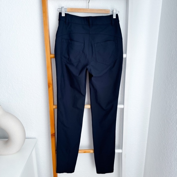 Lululemon City Sleek 5 Pocket High Rise  Pant 30" True Navy Dark Blue - Picture 3 of 16